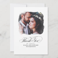 Beau Merci Mariage romantique Photo