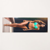 Beau modèle de motivation tapis de yoga (Devant (Horizontal))