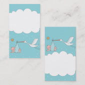 beau modèle mignon abstrait de carte de visite (Devant / Derrière)