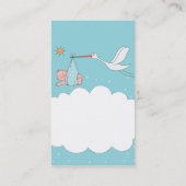 beau modèle mignon abstrait de carte de visite (Dos)