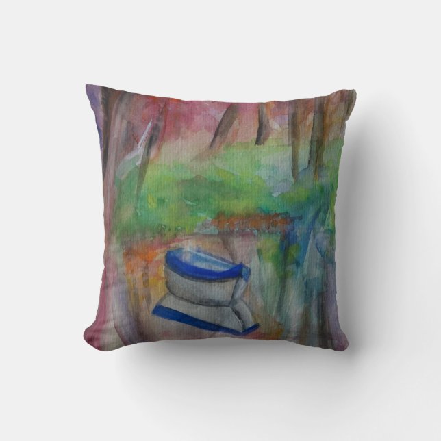 Beau Mornung Art Throw Coussin 41 cm x 41 cm (Recto)