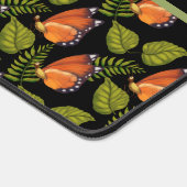 Beau Motif à papillon orange avec nom (Coin)