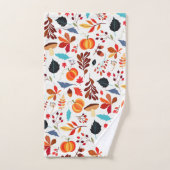 Beau Motif d'automne (Serviette à main)