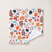 Beau Motif d'automne (Gant de toilette)