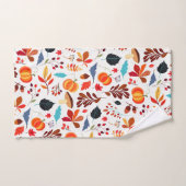 Beau Motif d'automne (Serviette à main)