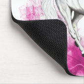 beau motif de cheval, tapis de souris (Coin)