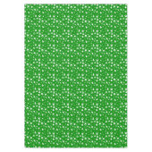 Beau motif de Noël sur nappe verte (Devant)