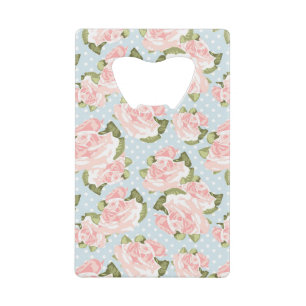 Beau motif de rose avec le pois bleu