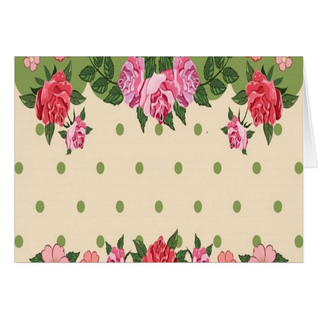 Beau motif floral (Devant horizontal)