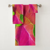 Beau Motif vert et rose (En situation)