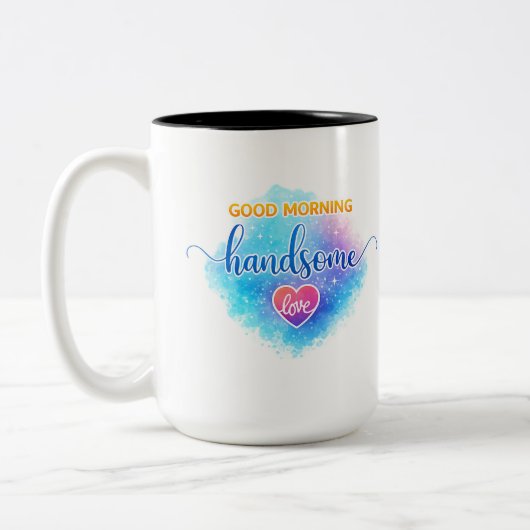 Beau Mug Cadeau d'anniversaire pour lui (Gauche)