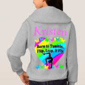 BEAU NÉ À UN SWEAT - SHIRT À CAPUCHE PERSONNALISÉ  (Dos)