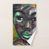 Beau Noir (Serviette à main)