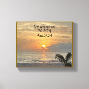 Beau, Notre toile Fiançailles