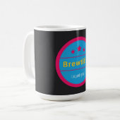 Beau, Or liquide, Mug de café classique (Devant gauche)