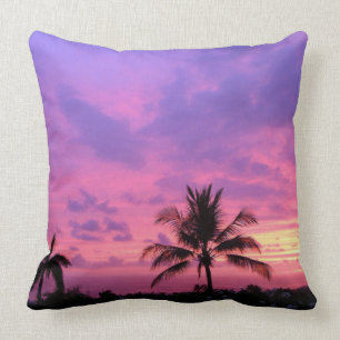 Beau Oreillers à coude de soleil hawaïen