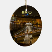 Beau ornement de Noël de Budapest (Droite)