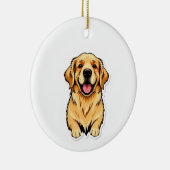 Beau Ornement Golden Retriever (Droite)