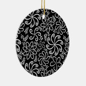 Beau Ornement noir et blanc (Droite)