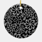 Beau Ornement noir et blanc (Dos)