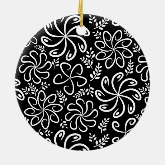 Beau Ornement noir et blanc (Dos)