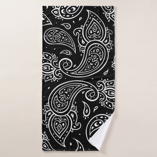 Beau paisley motif sans soudure (Serviette de bain)