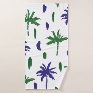 Beau palmiers tropicaux motif