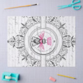 Beau papier de soie de soie de Decoupage de reine (Artisanat)