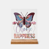 Beau papillon d'inspiration bonheur (Recto)