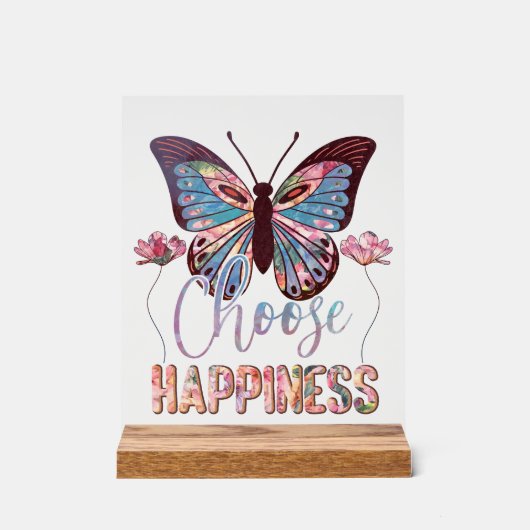 Beau papillon d'inspiration bonheur (Recto)