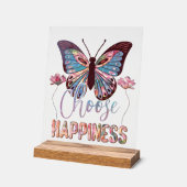 Beau papillon d'inspiration bonheur (Angle)