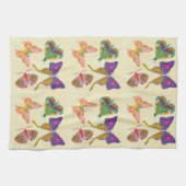 Beau papillon et serviette de cuisine Moth (Horizontal)