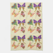 Beau papillon et serviette de cuisine Moth (Vertical)