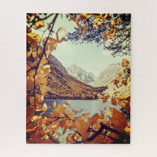 Beau Paysage De La Saison Automne Puzzle (Vertical)