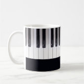 Beau piano Keys Mug (Gauche)