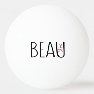 Beau Pingpongballen