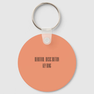 Beau porte-clés de base de bouton