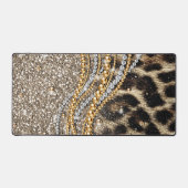 Beau Poster de animal tendance Leopard Faux (Recto)