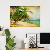 Beau Poster vintage (Bureau à domicile)