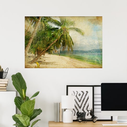 Beau Poster vintage (Bureau à domicile)