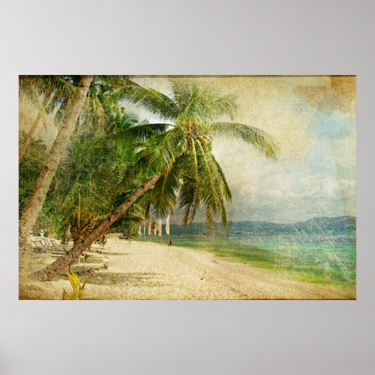 Beau Poster vintage 36" x 24" Impression de qualit (Devant)