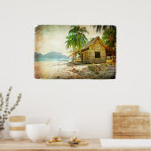 Beau Poster vintage 36" x 24", Papier (Matte) (Cuisine)