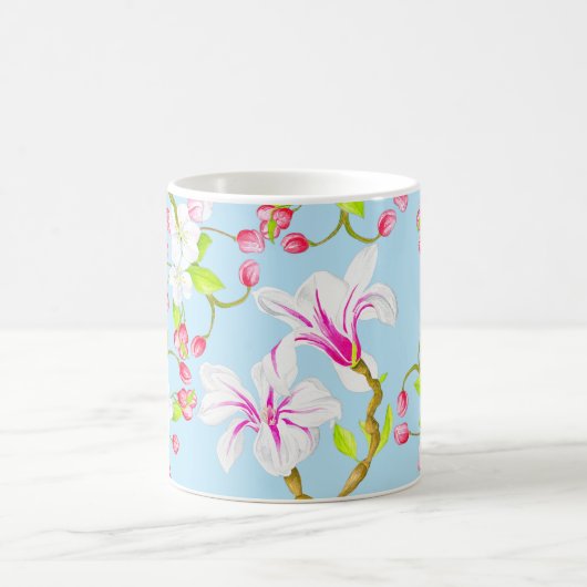 Beau printemps sur une Mug (M, C) (Centre)