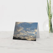 Beau Psaume 23 Carte pour notes (Devant)