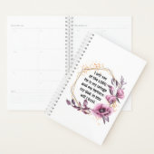 Beau Psaume 91 Floral Planner (Devant avec enveloppe)