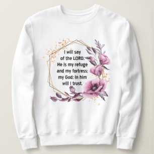 Beau Psaume 91 sweatshirt floral