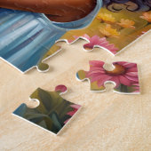 Beau Puzzle Africain Américain fille (Côté)