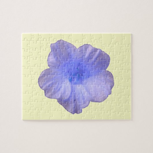Beau Puzzle bleu Nasturtium (Horizontal)