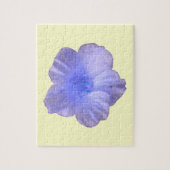 Beau Puzzle bleu Nasturtium (Vertical)