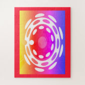 Beau puzzle d'art festif abstrait (Vertical)